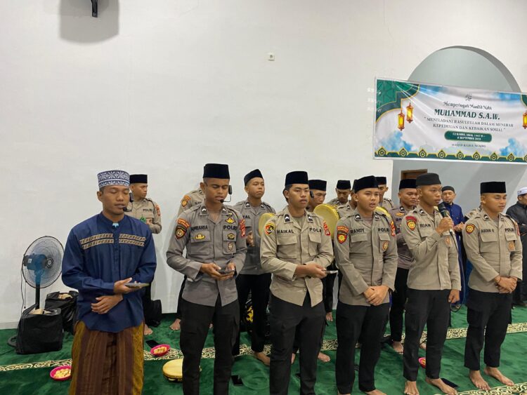 Kalimantan Utara Polda Kaltara Pererat Silaturahmi dengan Masyarakat Melalui Acara Maulid Nabi