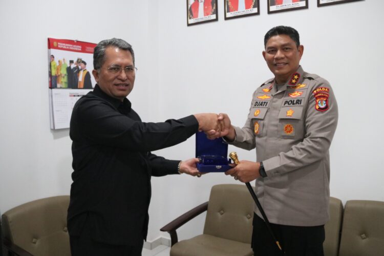 Kapolda Kaltara Kunjungi Pengadilan Tinggi Kaltara Perkuat Sinergi Penegakan Hukum