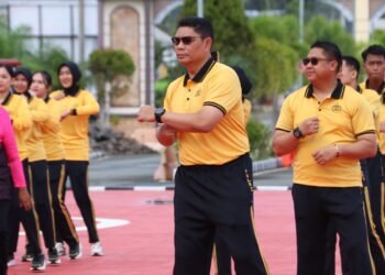 Puncak HUT Polwan ke-77, Gelar Olahraga dan Bazaar