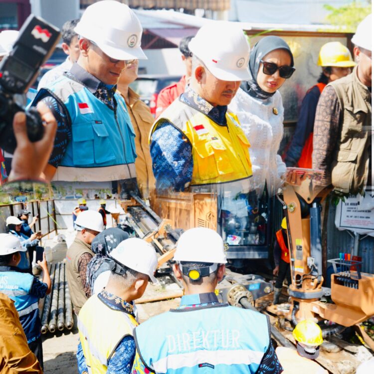 Wali Kota Tinjau Pemasangan Pipa PDAM Tarakan 3 Km dengan Teknologi HDD, Dinilai Efisien dan Tepat Sasaran