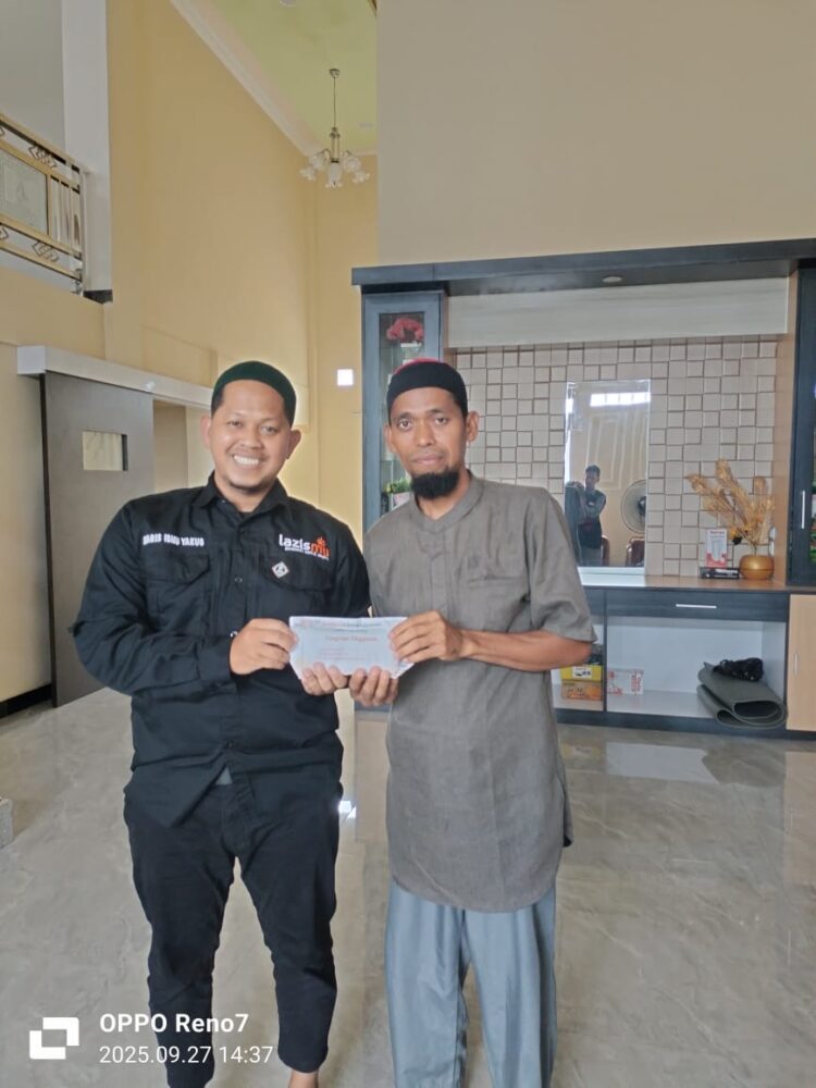 Gerak Cepat Lazismu MBS Tarakan Membantu Warga Mansalong Korban Kebakaran