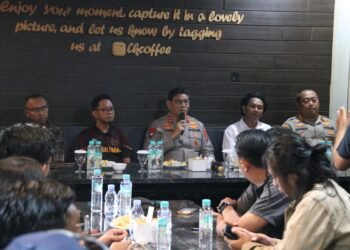 Kapolda Kaltara Gelar Pertemuan dengan Wartawan, Ajak Media Bersinergi