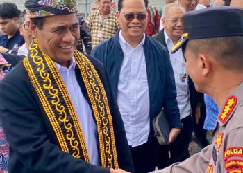 Hasan Basri Dampingi Menteri Pertanian Amran Sulaiman Kunjungan ke Kaltara