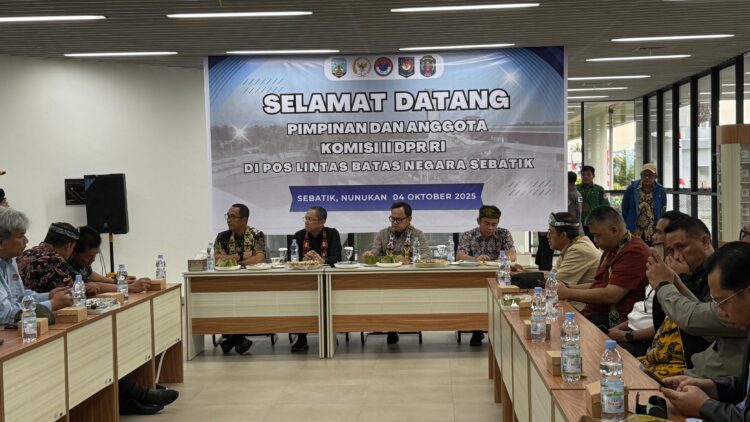 Deddy Sitorus Pimpin Rapat di PLBN Sebatik