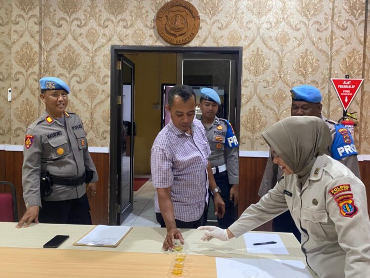 Kabidpropam Laksanakan Pengawasan dan Pembinaan di Polres Nunukan