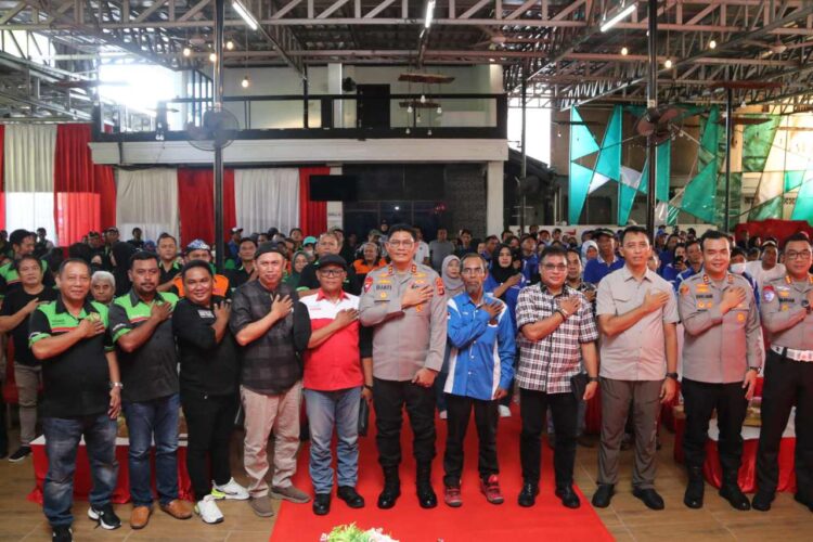 Kapolda Sosialisasikan Desk Tenaga Kerja ke Serikat Buruh