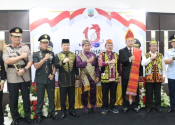 Kapolda Kaltara Hadiri Upacara Peringatan HUT ke-13 Provinsi Kaltara