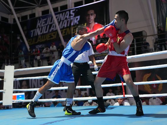 Personel Ditsamapta Polda Kaltara Ukir Prestasi, Raih Juara Kejurnas Tinju Amatir 2025