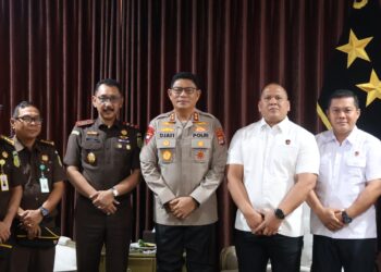 Kapolda Kaltara Terima Kunjungan Silaturahmi Kajati Kaltara