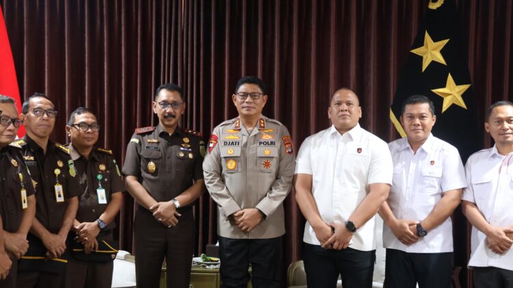Kapolda Kaltara Terima Kunjungan Silaturahmi Kajati Kaltara