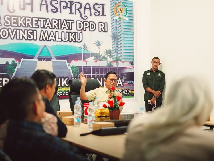 Senator H. Hasan Basri Lakukan Monitoring dan Pengecekan Kantor DPD-RI Provinsi Maluku