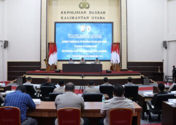 Kapolda Kaltara Pimpin Taklimat Awal Audit Kinerja Tahap II T.A. 2025