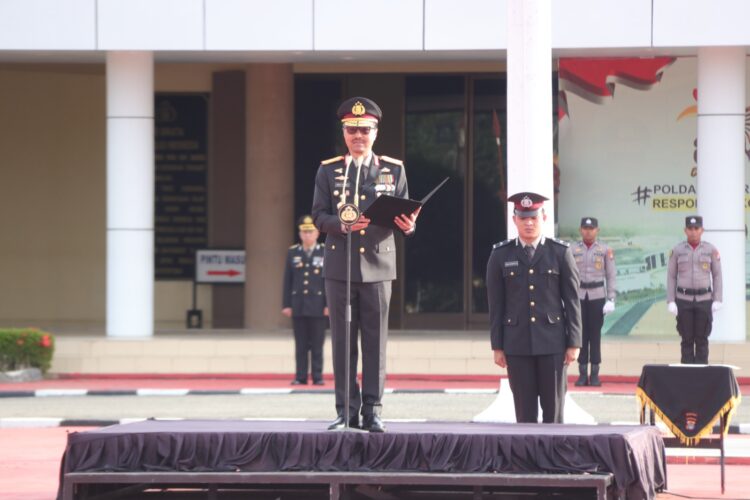 Upacara Hari Pahlawan 2025, Wakapolda : Hidupkan Api Semangat Juang Kepahlawanan di Insan Bhayangkara