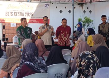 Monitoring Penyaluran BLTS Kesra, Hasan Basri Titip Pesan: “Gunakan untuk Hal yang Bermanfaat”