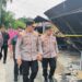 Kapolda Kaltara Tinjau Langsung Lokasi Kebakaran di Kampung Bugis Tarakan