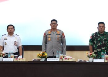 Polda Kaltara Laksanakan Rakor Lintas Sektor Ops Lilin Kayan 2025 Dalam Rangka Pengamanan Dan Pelayanan Natal 2025 Dan Tahun Baru 2026