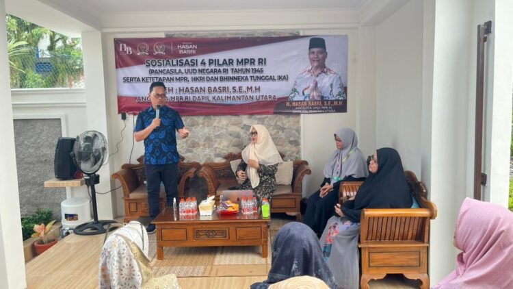 Anggota MPR RI Tekankan Nilai Bhinneka Tunggal Ika Bersama Komunitas Perempuan Kreatif di Tarakan