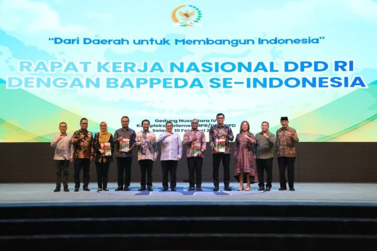 H. Hasan Basri Hadiri Rakernas DPD RI–Bappeda se-Indonesia, Perkuat Sinergi Pusat dan Daerah
