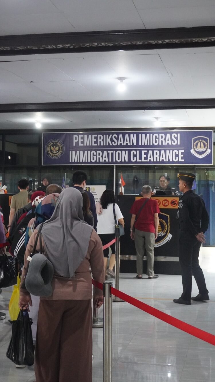 Perlintasan Internasional melalui Tarakan Relatif Landai