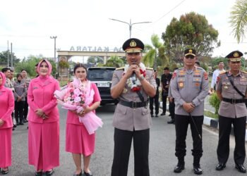 Polda Kaltara Gelar Kenal Pamit Sekaligus Pelepasan Irjen Pol. Andries Hermanto