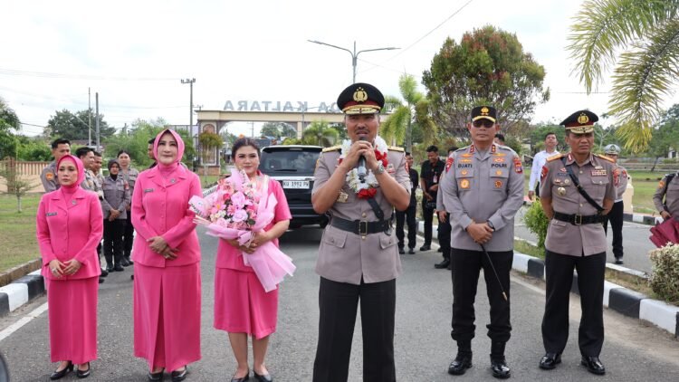 Polda Kaltara Gelar Kenal Pamit Sekaligus Pelepasan Irjen Pol. Andries Hermanto