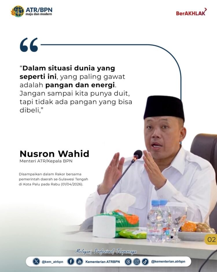 Alih Fungsi Lahan Sawah Dibatasi 11 Persen, Pemerintah Perkuat Ketahanan Pangan Nasional