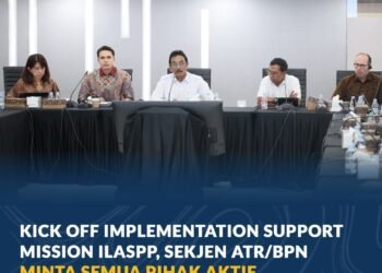 Kolaborasi Lintas Instansi Didorong untuk Percepat Implementasi Proyek Pertanahan dan Tata Ruang Nasional