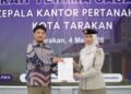 Serah Terima Jabatan Kepala Kantor Pertanahan Tarakan, Perkuat Pelayanan Publik dan Integritas