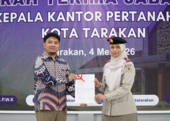 Serah Terima Jabatan Kepala Kantor Pertanahan Tarakan, Perkuat Pelayanan Publik dan Integritas