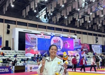 Polwan Polda Kaltara Raih Juara di Kejuaraan Judo Piala Kapolri Cup 2026