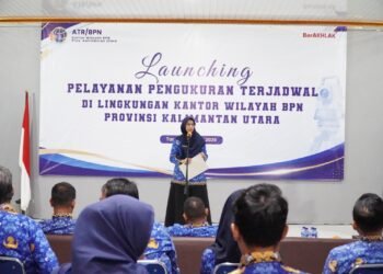 Kanwil BPN Kaltara Luncurkan Layanan Pengukuran Terjadwal