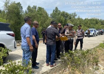 Wakapolda Kaltara Laksanakan Kunjungan Kerja ke Nunukan, Cek Lokasi Tanah Hibah Pembangunan Kantor Polairud