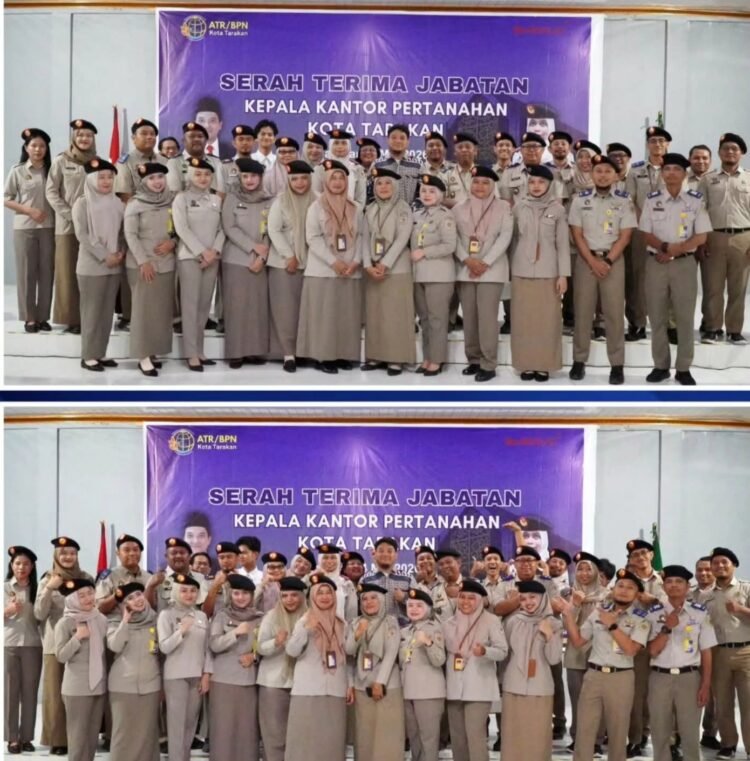 Apel Perdana, Kepala Kantor Pertanahan Tarakan Tekankan Disiplin dan Pelayanan Prima
