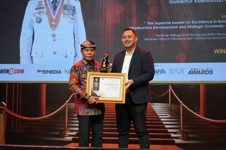 Bangun Perbatasan, Gubernur Diguyur Dua Penghargaan Nasional IPSEA 2026