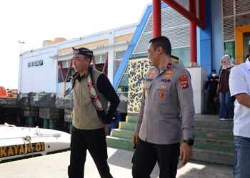 Wakapolda Kaltara Sambut Kedatangan Kapolda Baru