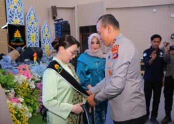 Serah Terima Tugas Ibu Asuh Polwan Polda Kaltara, Perkuat Kebersamaan dan Profesionalisme Polwan