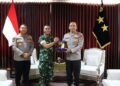 Perkuat Sinergi TNI–Polri, Kapolda Kaltara Terima Kunjungan Silaturahmi Danyonif TP 880/Banuanta