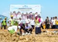 Gubernur Letakkan Batu Pertama Revitalisasi SMAN 2 Tanjung Selor