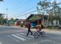 Dit Samapta Polda Kaltara Gelar Strong Point Pagi, Ciptakan Kamseltibcar Lantas dan Rasa Aman Masyarakat