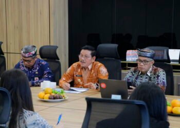 Wagub Bahas Percepatan Akses Jalan Menuju Apau Kayan